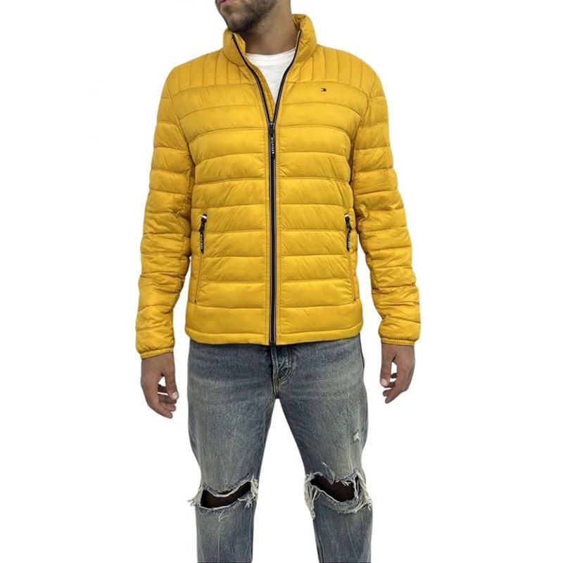 TOMMY HILFIGER - Chaqueta amarilla acolchada Tommy Hilfiger