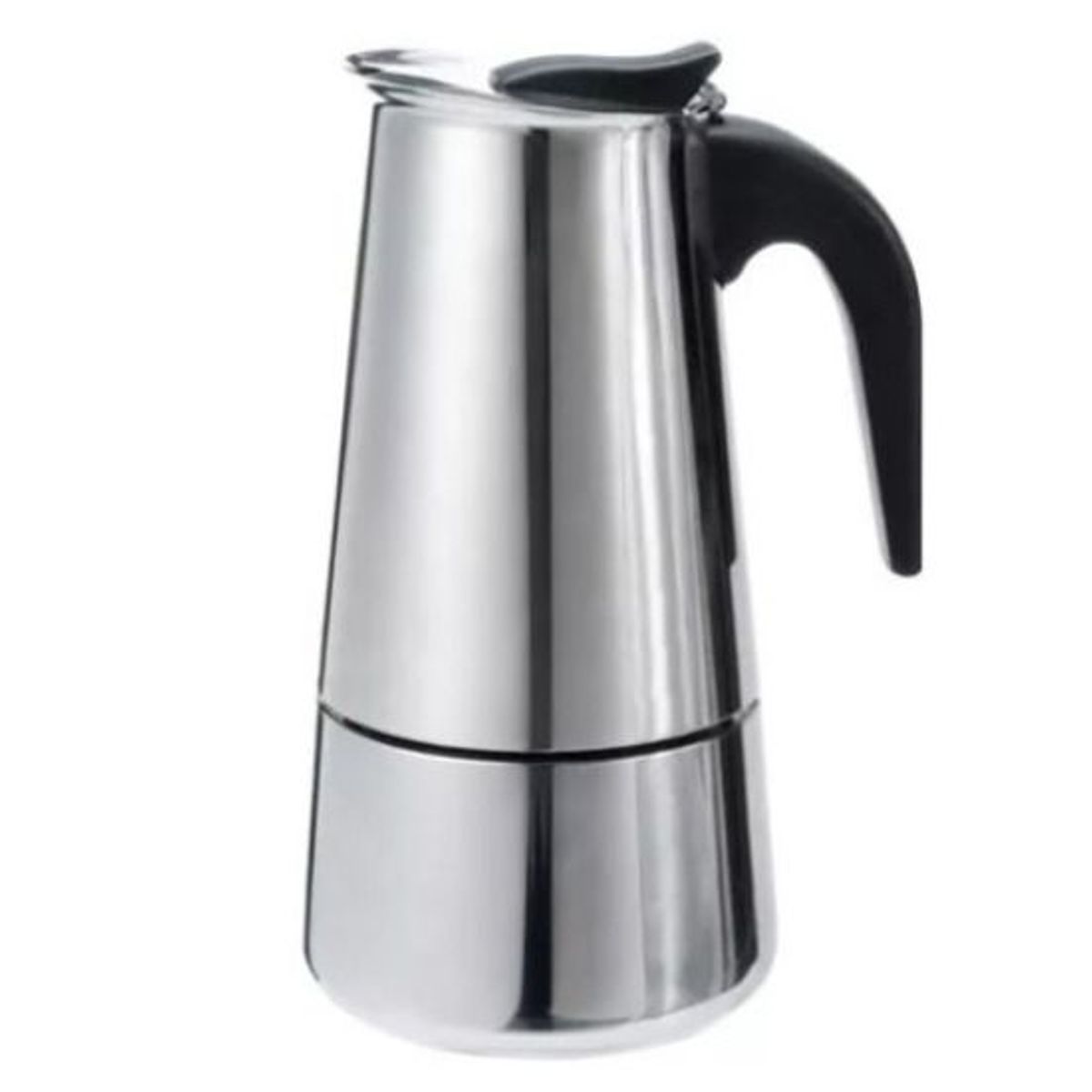 GENERICO - CAFETERA ITALIANA EXPRESO 6 TAZAS ACERO INOXIDABLE MOKA COCINA