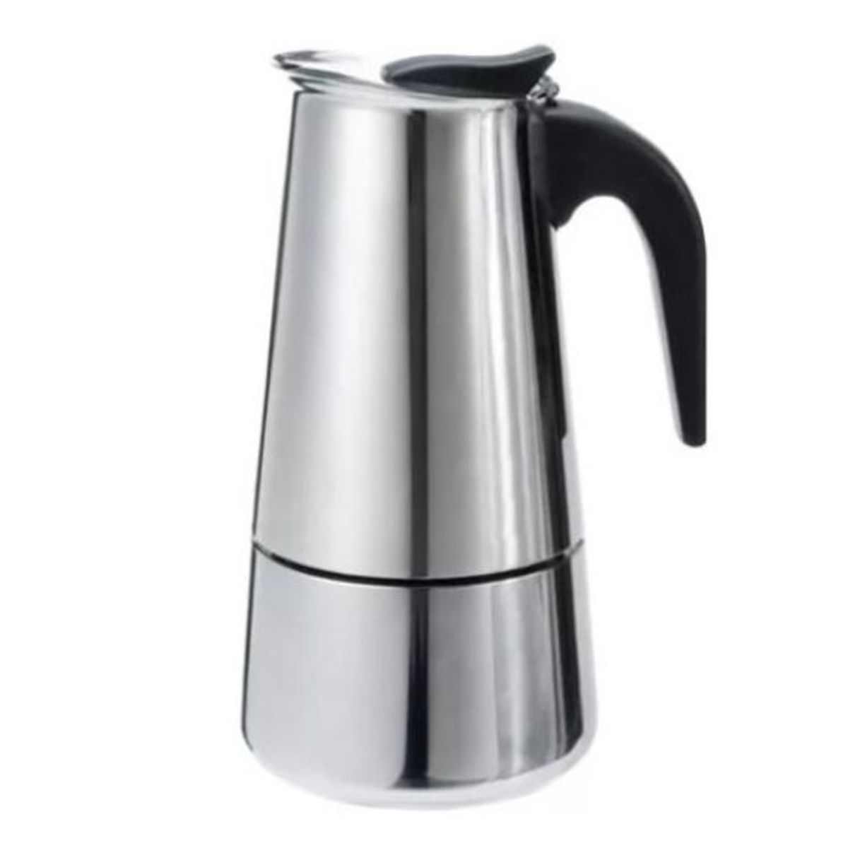 GENERICO - CAFETERA ITALIANA EXPRESO 6 TAZAS ACERO INOXIDABLE MOKA COCINA