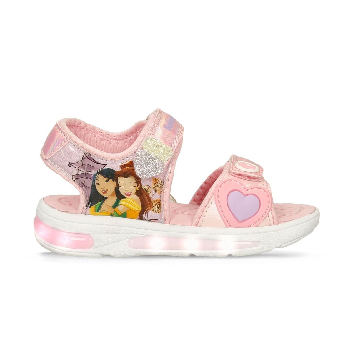 DISNEY - Sandalia Con Luces Para Niña Licenses Disney Fucsia Maite L First Step Girls 1 +.