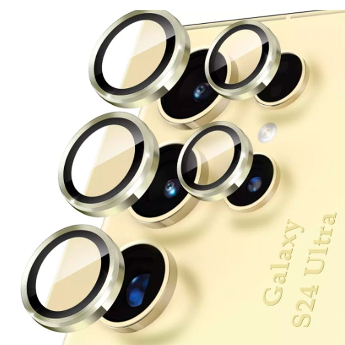 GENERICO - Set Lentes Protectores de Cámara Compatible con Samsung S25 Ultra