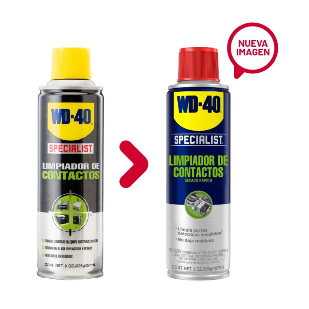 WD 40 SPECIALIST - Wd-40® Specialist Limpiador De Contactos 8oz
