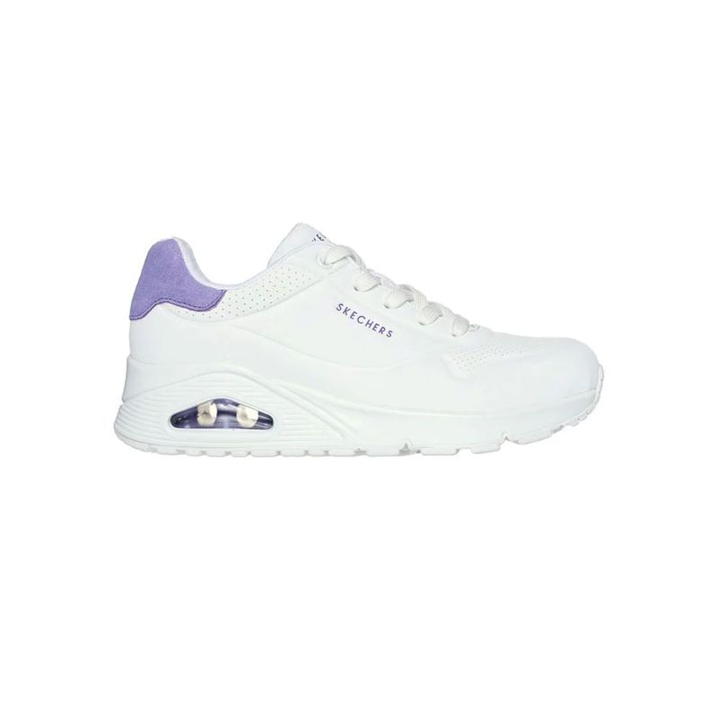 SKECHERS - Tenis Skechers Blanco Mujer Uno Pop Back