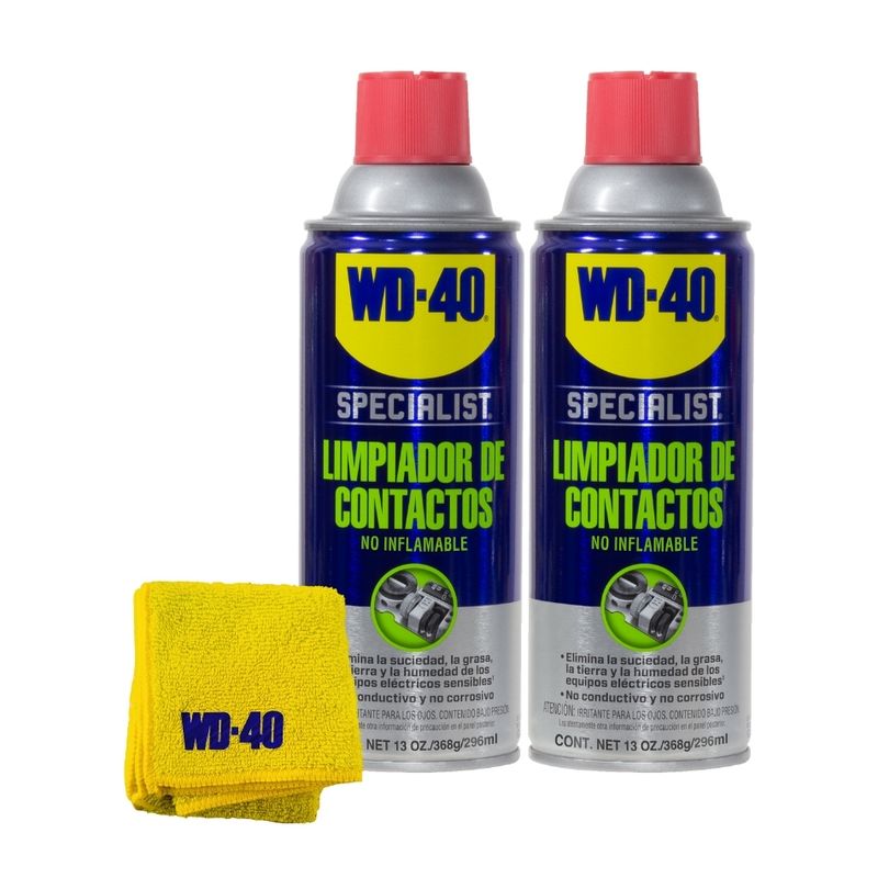 WD 40 SPECIALIST - Limpiador De Contactos Wd-40®  No Flamable 13oz X2und