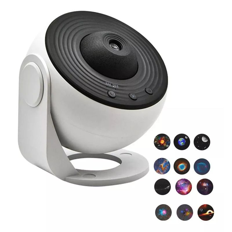 GENERICO - Proyector De Galaxia Nebulosas Domo Lentes Intercambiables