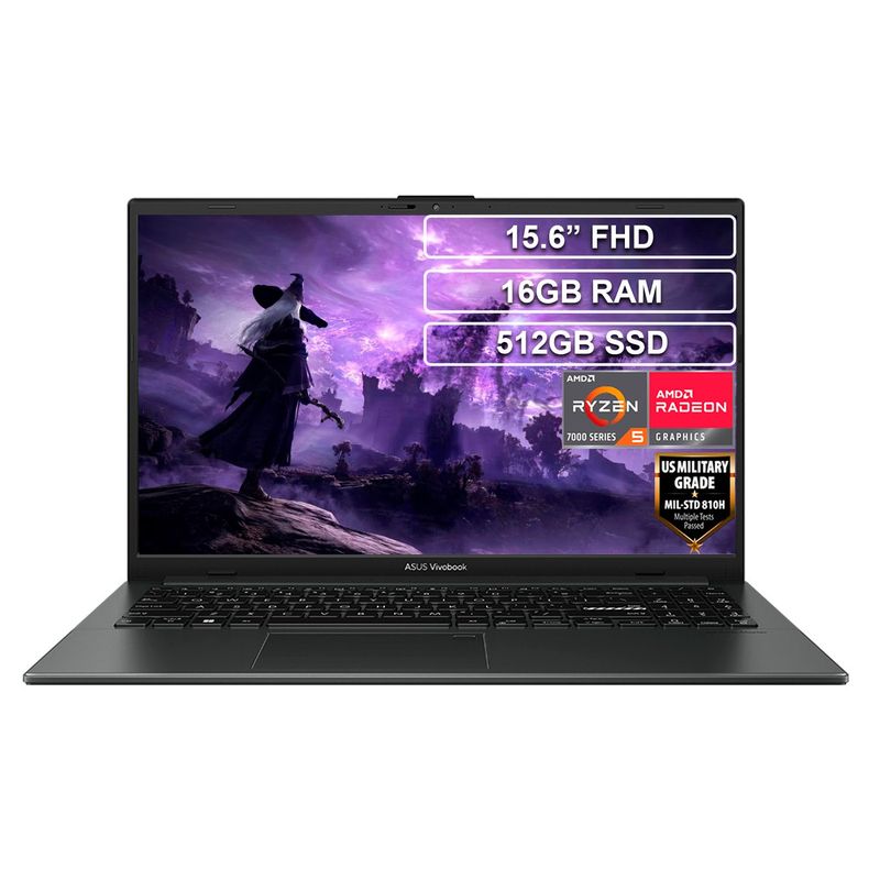 ASUS - Portátil Asus E1504FA Ryzen 5 7520U 16GB 512GB FHD VivoBook