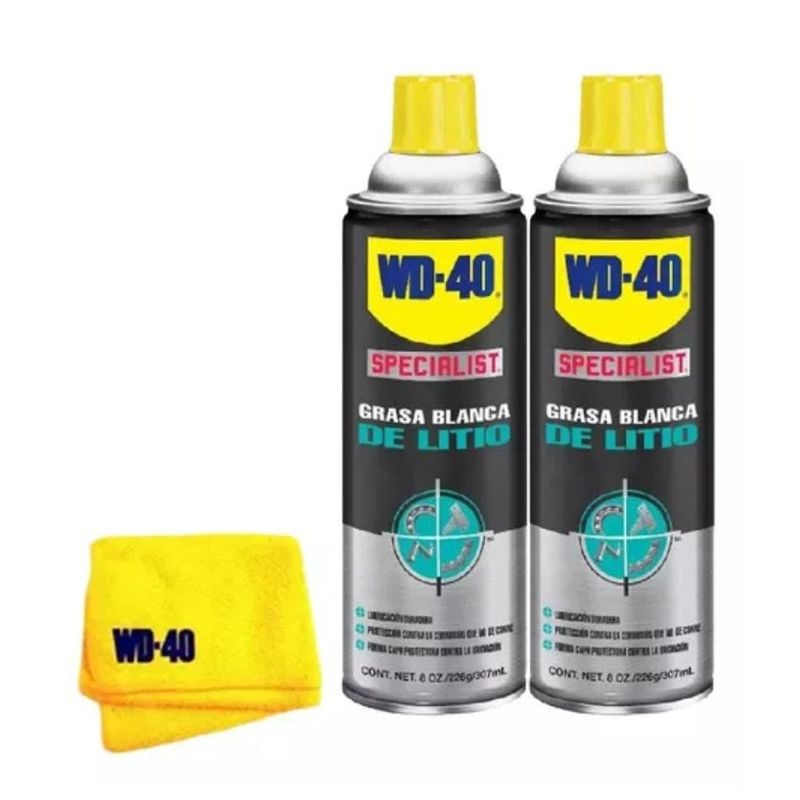 WD 40 SPECIALIST - Wd-40® Specialist Grasa Blanca de Litio 8oz x2 Und