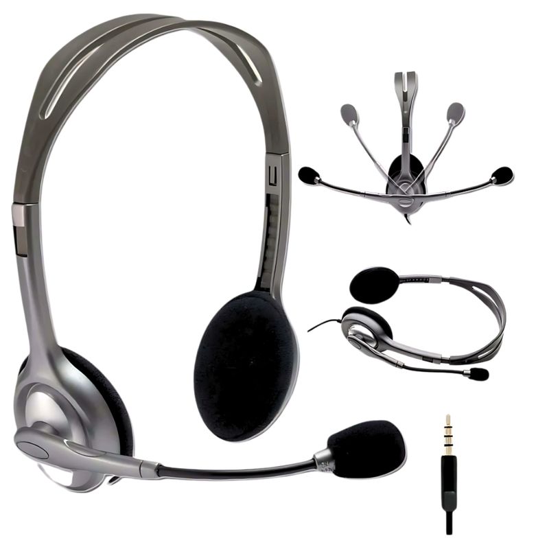 LOGITECH - Diadema Estereo H111 Microfono Giratorio