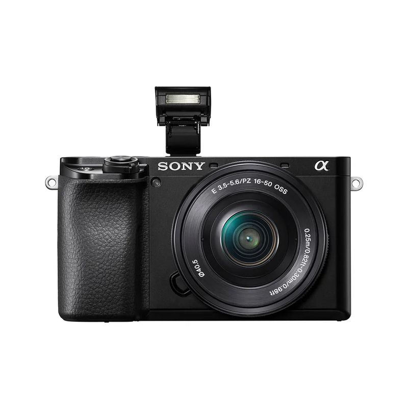 SONY - Cámara Sony Alpha APS-C ILCE-6100K A6100 +Lente SELP1650-2