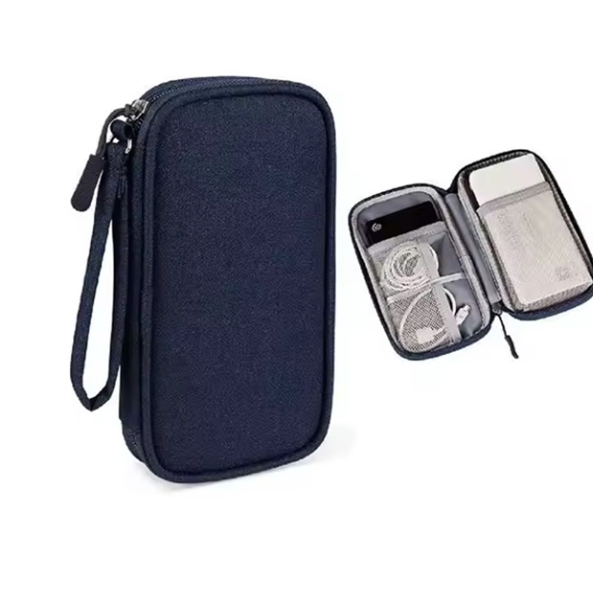 GENERICO - Estuche Organizador De Cables Cargador Usb Auriculares