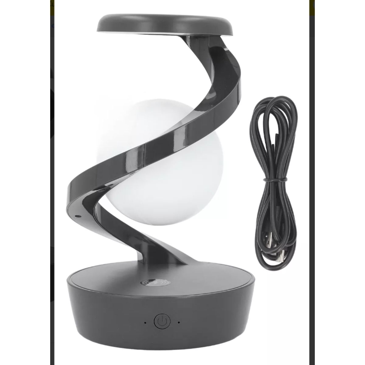 ILUMINATA - LAMAPARA CON BOLA LEVITATORIA Y CARGA INALAMBRICA