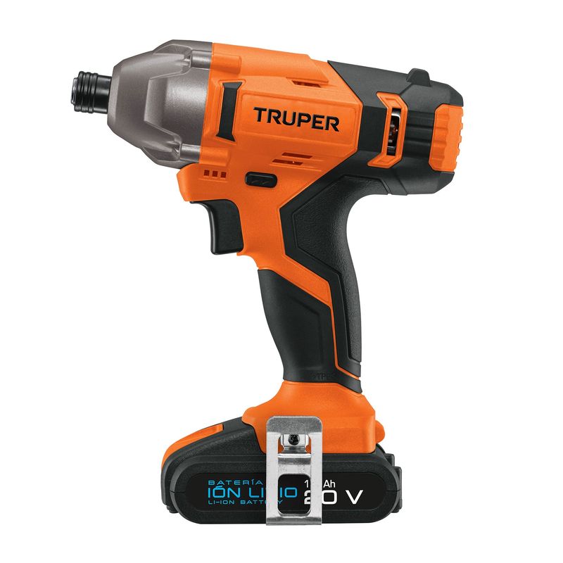 TRUPER - Destornillador Inalambrico De Impacto 20V 1/4" Truper