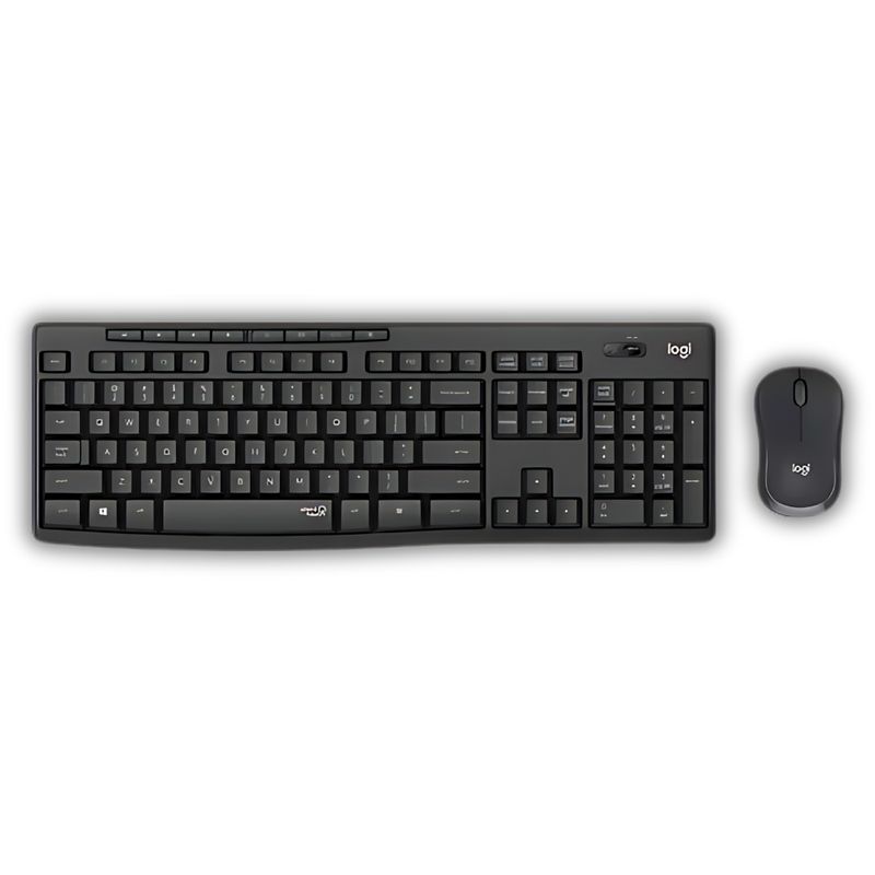 LOGITECH - COMBO TECLADO Y MOUSE LOGITECH MK295 WIRELESS NEGRO