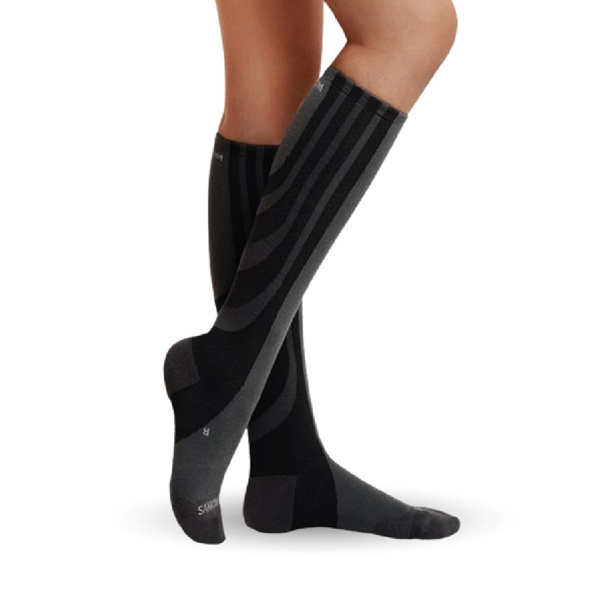 TV NOVEDADES - Medias de Compresión Circulación y Descanso Sankom Patent Socks Negro S-M