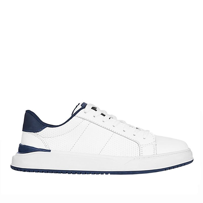24 WALKS - Zap.c/cordon de Hombre marca 24 WALKS en Color BLANCO AZUL  / ZAP.JAGU