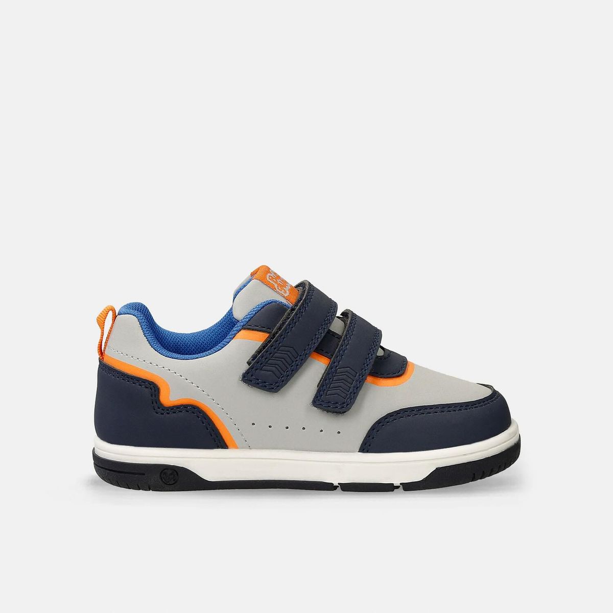 BUBBLE GUMMERS - Tenis Infantil Para Niño Bubblegummers Gris-Azul Stefano