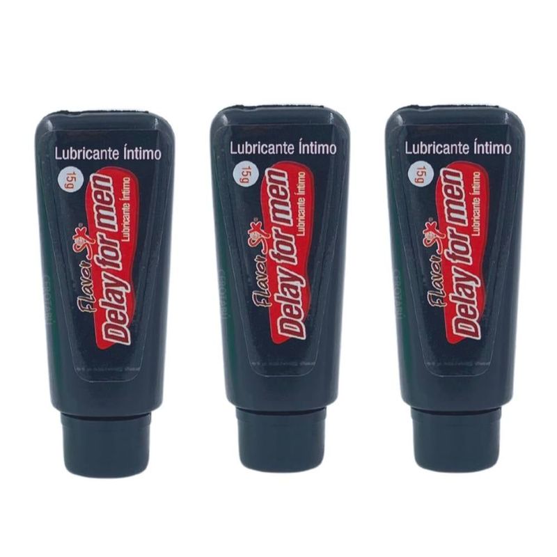 GENERICO - x3 Lubricante Retardante Sexul Hombre Gel Retarda Eyaculación