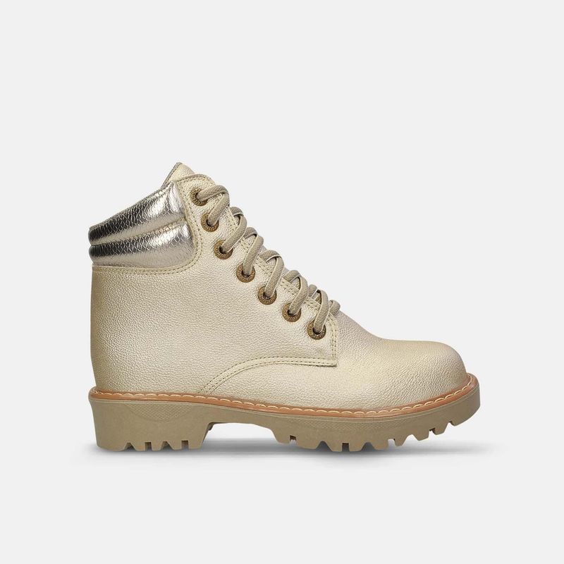 BATA - Botines Para Mujer Bata Dorado Jocelyn