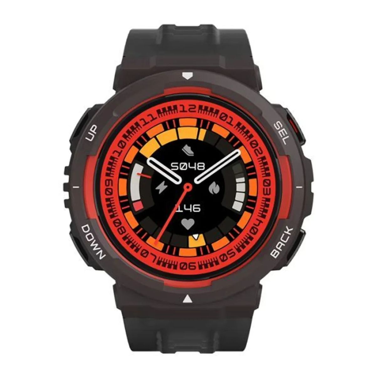 AMAZFIT - Reloj Inteligente Amazfit Active Edge Lava Black