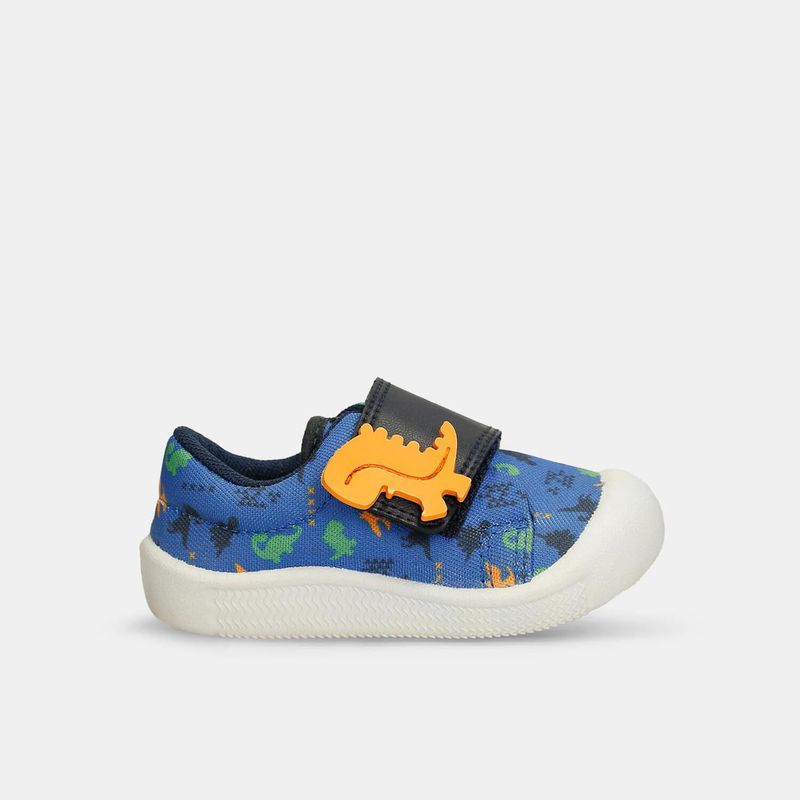 BUBBLE GUMMERS - Tenis Bebé Para Niño Bubblegummers Azul-Verde Serafin