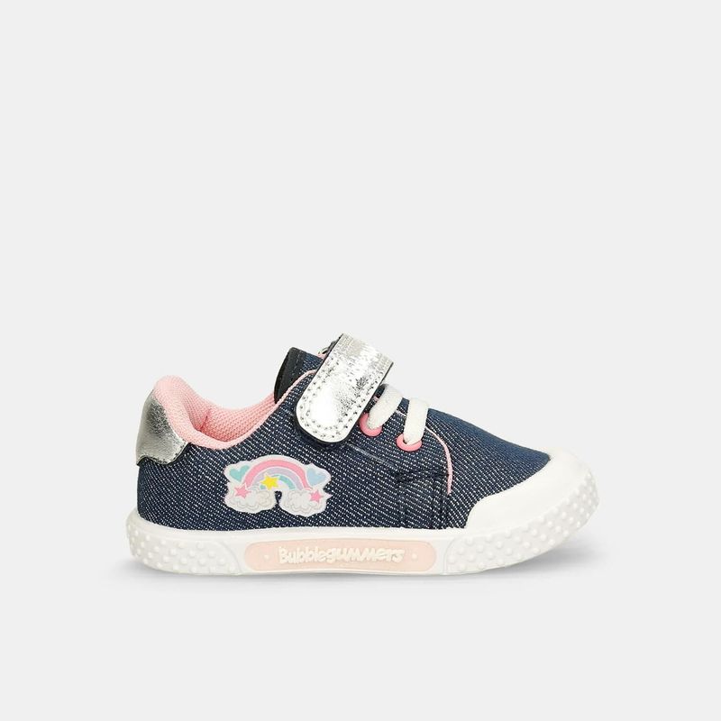 BUBBLE GUMMERS - Tenis Bebé Para Niña Bubblegummers Azul Simpatica