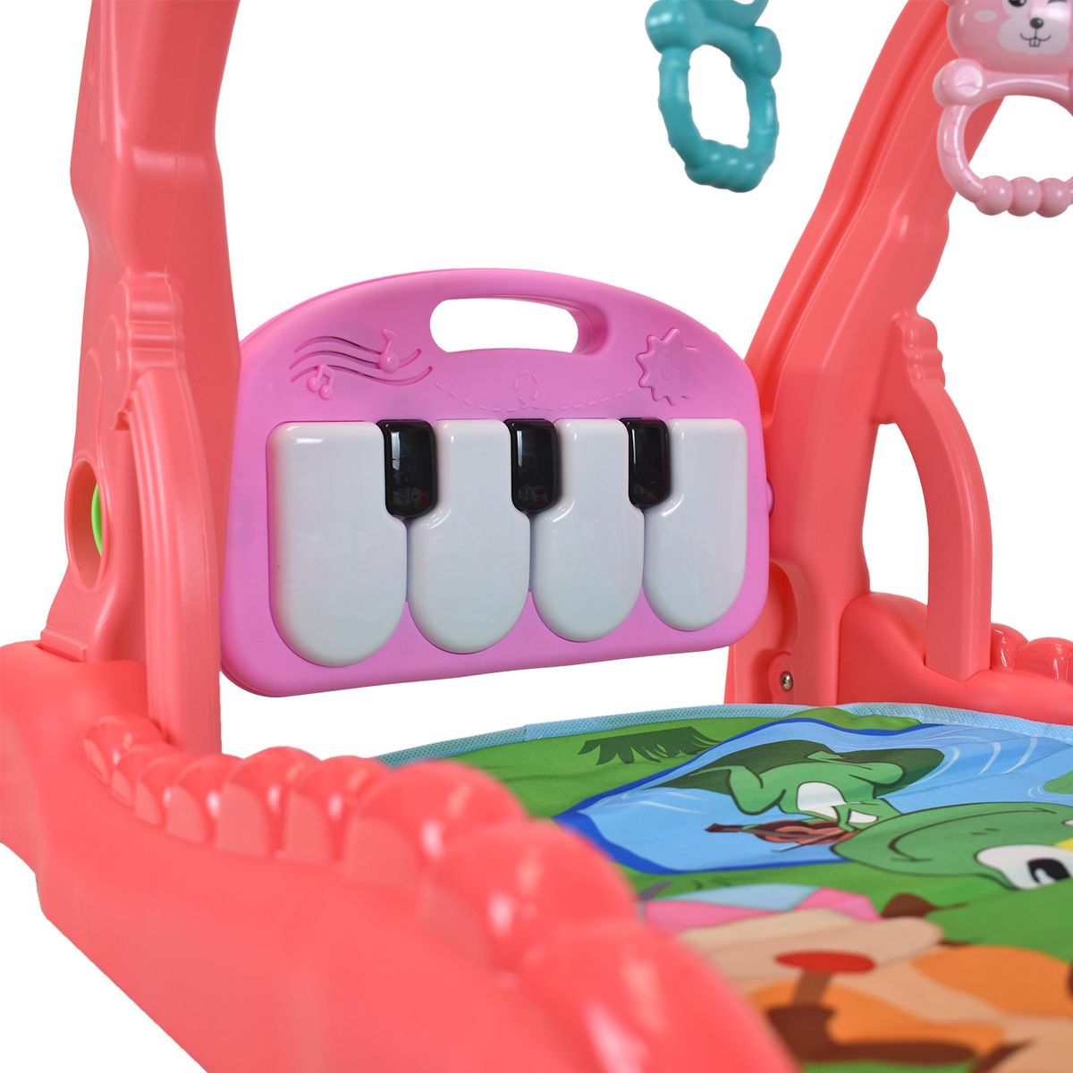 MAMI LOVE - Gimnasio Interactivo 3 en 1 Mami Love Rosa MM2348