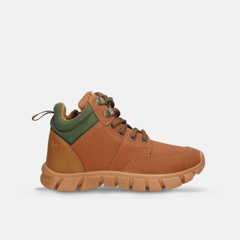 BUBBLE GUMMERS - Botas Infantil Para Niño Bubblegummers Café Santino