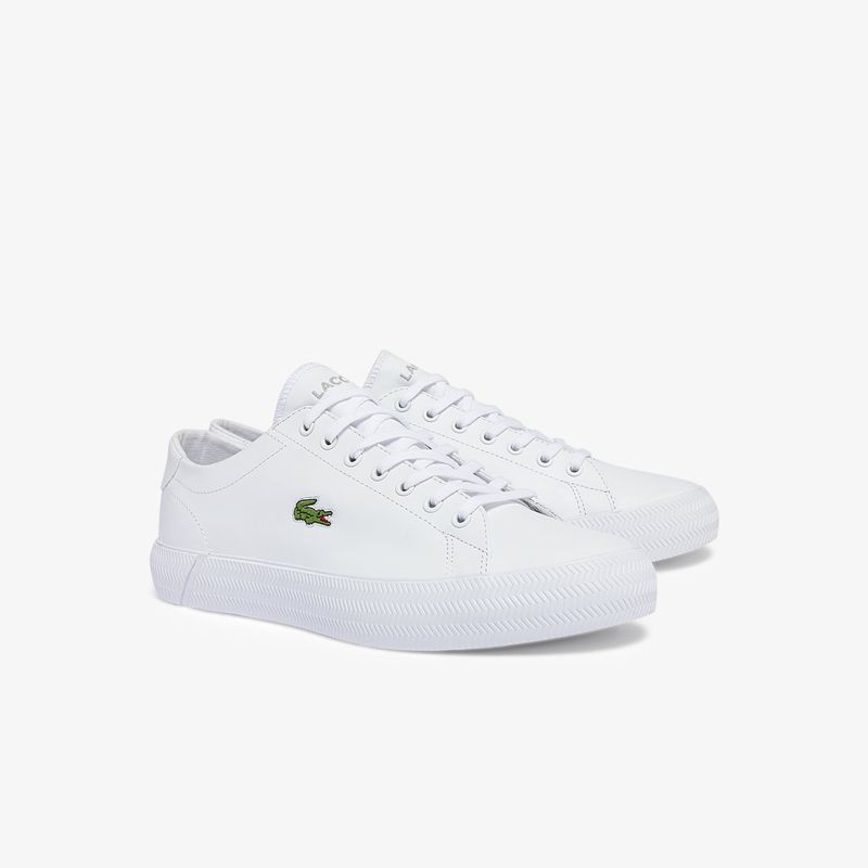 LACOSTE - Tenis Casuales Marca Lacoste Original Lerond Blanco Hombre