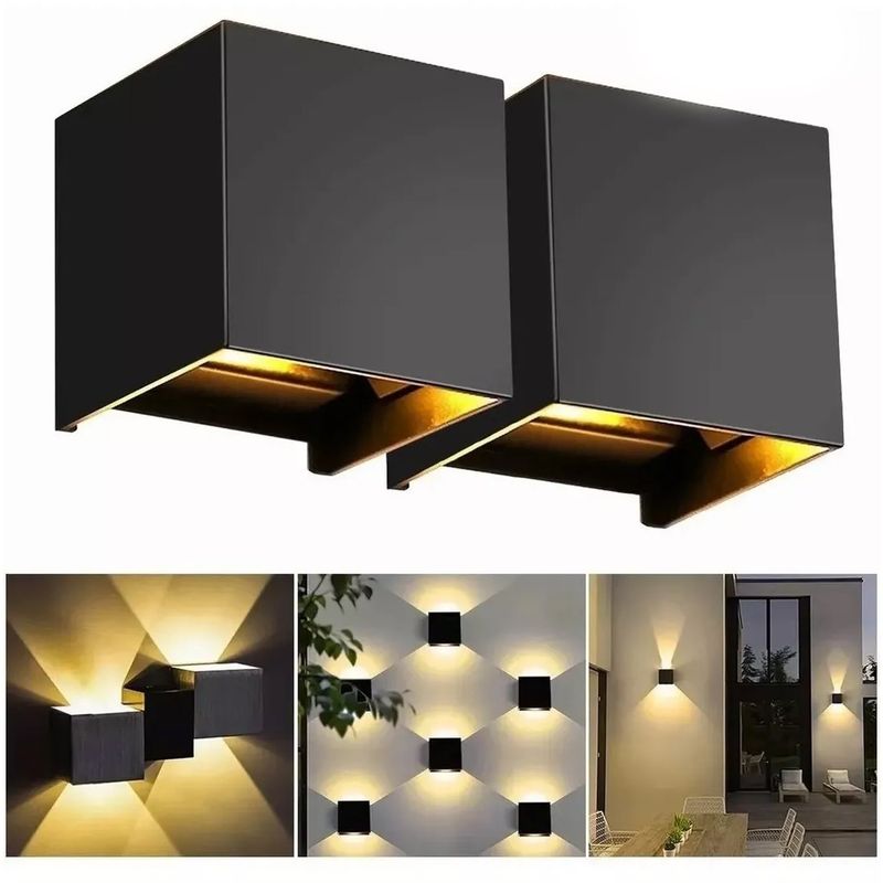 ONE PIXEL - Lámpara De Pared Interior Luz Impermeable Iluminacion