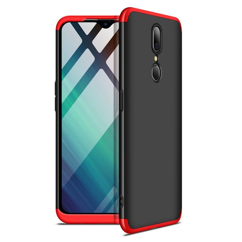 GENERICO - Funda Carcasa Estuche Protector Para Oppo A9  F11 Negro Rojo