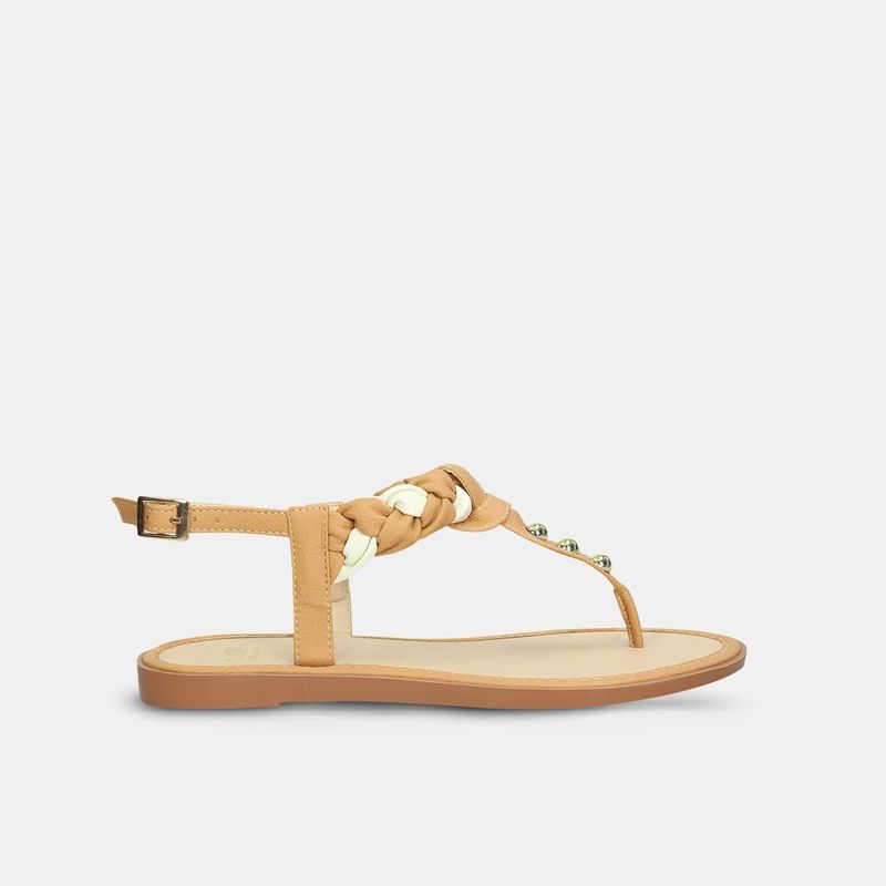 BATA - Sandalias Para Mujer Bata Camel Jailen