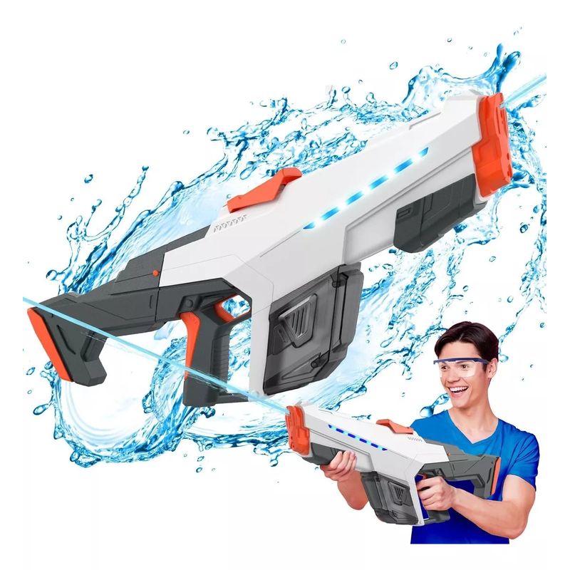 GENERICO - Pistola  Agua a presion Con Bateria recargable