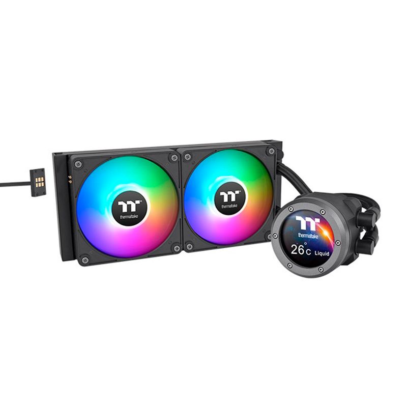 THERMALTAKE - Refrigeración Liquida Thermaltake TH240 V2 ULTRA EX ARGB SYNC NEGRA