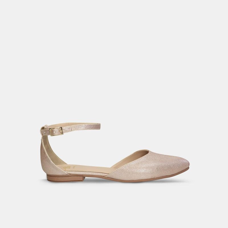 BATA - Baletas Para Mujer Bata Dorado Jezia
