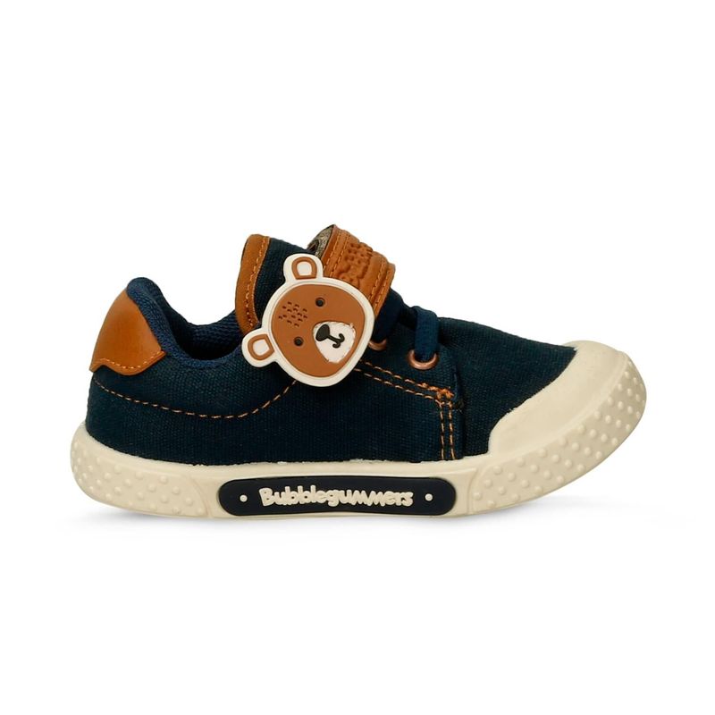 BUBBLE GUMMERS - Tenis Bebé Para Niño Bubblegummers Azul-Miel Pato