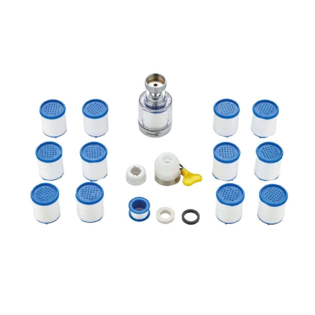 ECOTRADE FILTERS - Filtro Purificador Agua 360° mas 12 Repuestos Ecotrade