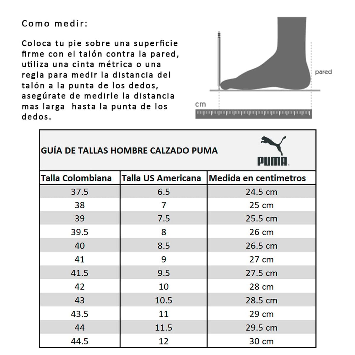 PUMA - Tenis Puma Indoor Hombre-Blanco/Negro