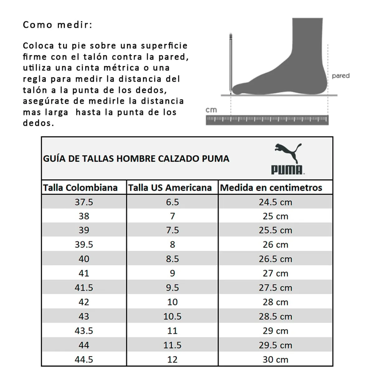 PUMA - Tenis Puma Indoor Hombre-Blanco/Negro