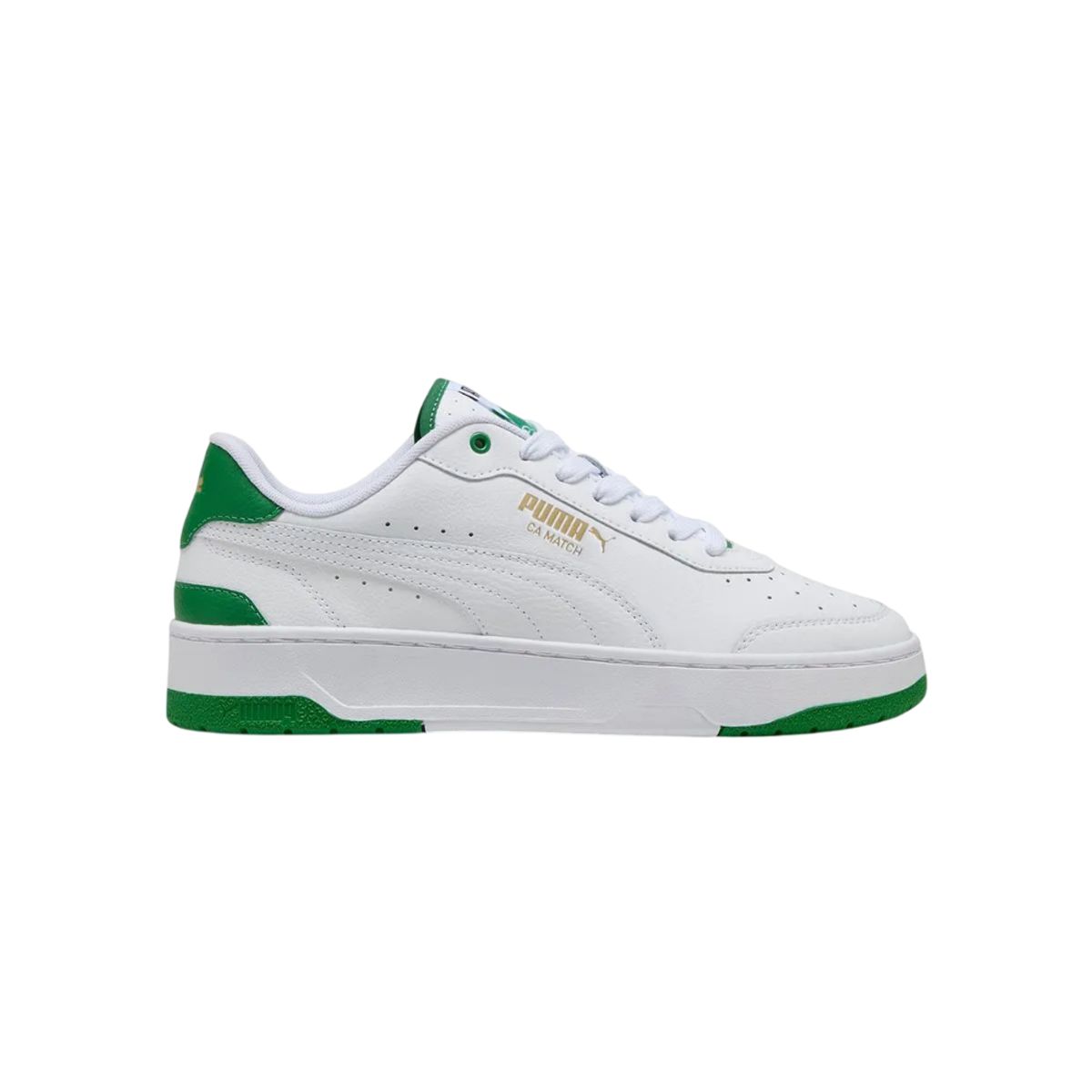 PUMA - Tenis Puma Ca Match Hombre-Blanco/Verde