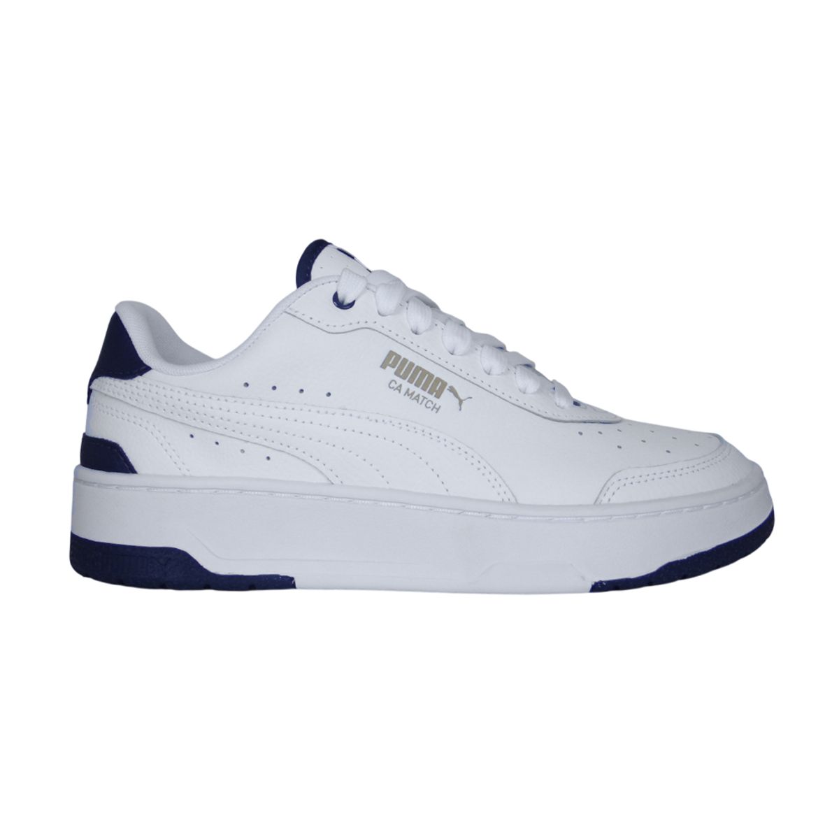 PUMA - Tenis Puma Ca Match Hombre-Blanco/Azul