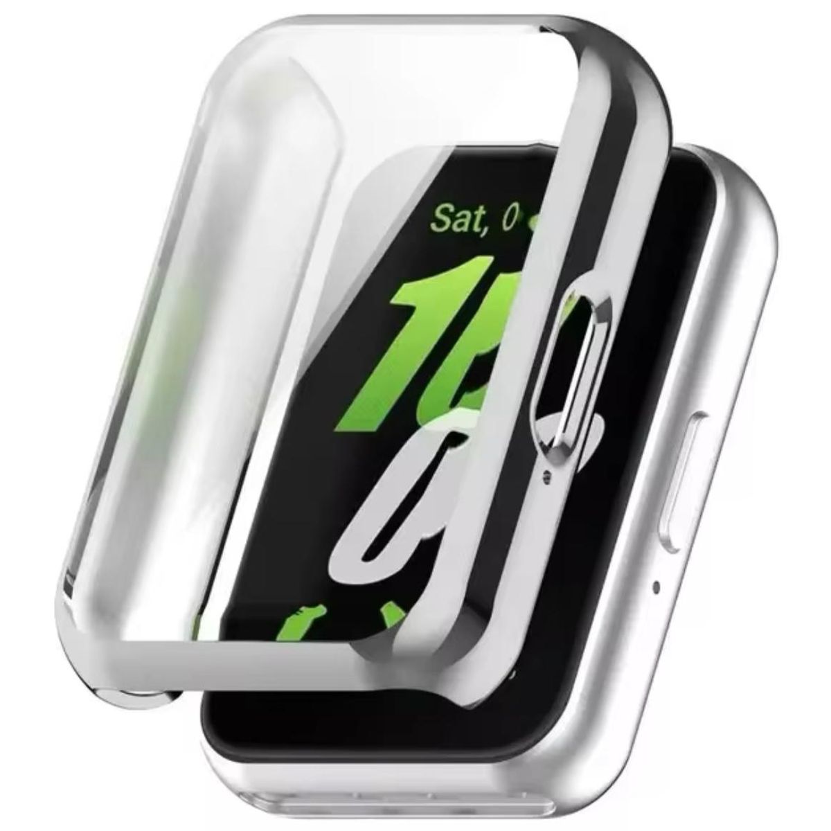 GENERICO - Case Protector de Pantalla Para Galaxy Samsung Galaxy Fit 3 Plateado