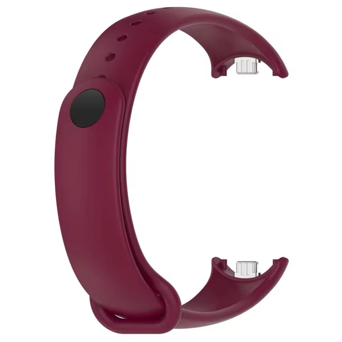GENERICO - Correa de Silicona Para Xiaomi Band 9 y 8 Vinotinto