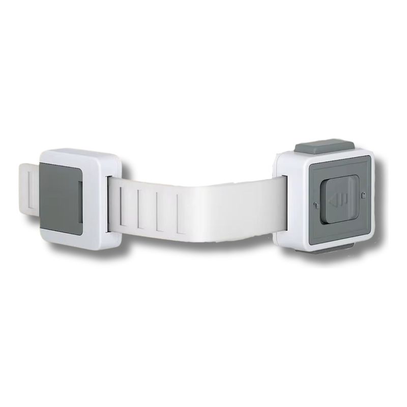 GENERICO - Broche Seguro Para Cajones Puerta bebes  X6 unidades