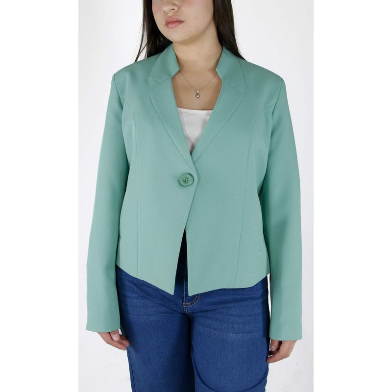 L Y H - Chaqueta Para Mujer Khaki Oscuro Marca L&H