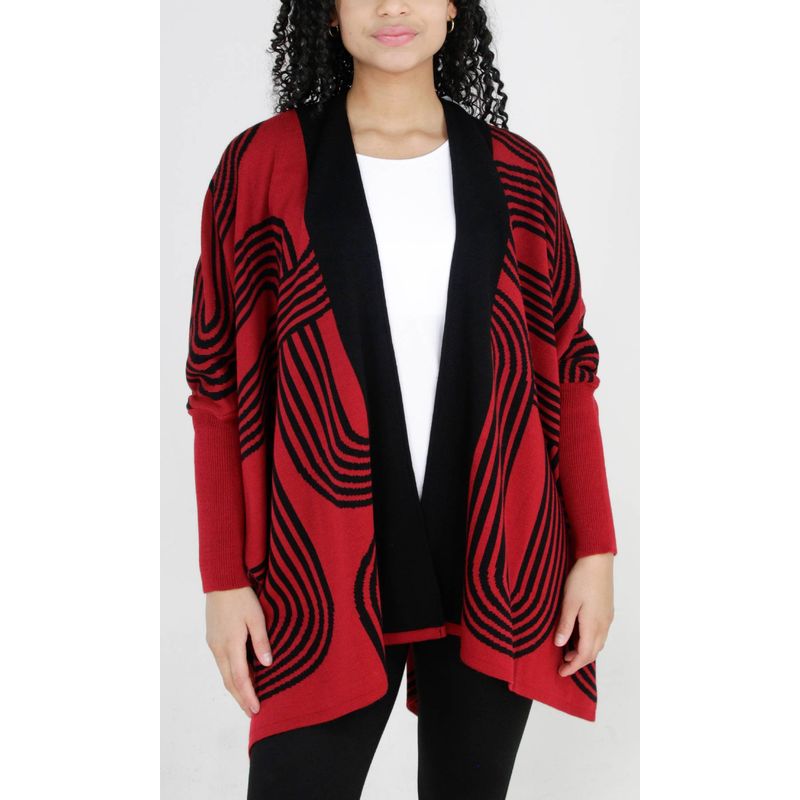 L Y H - Capa Para Mujer Rojo Marca L&H