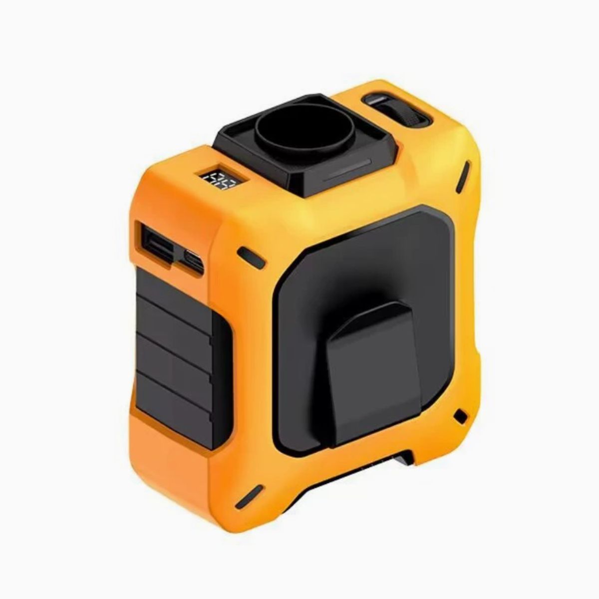 GENERICO - Ventilador portatil  de cintura o cuello con Luz Led