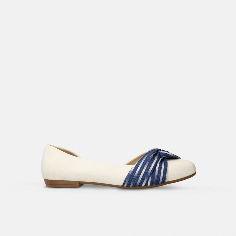 BATA - Baletas Para Mujer Bata Talco-Azul Jazir