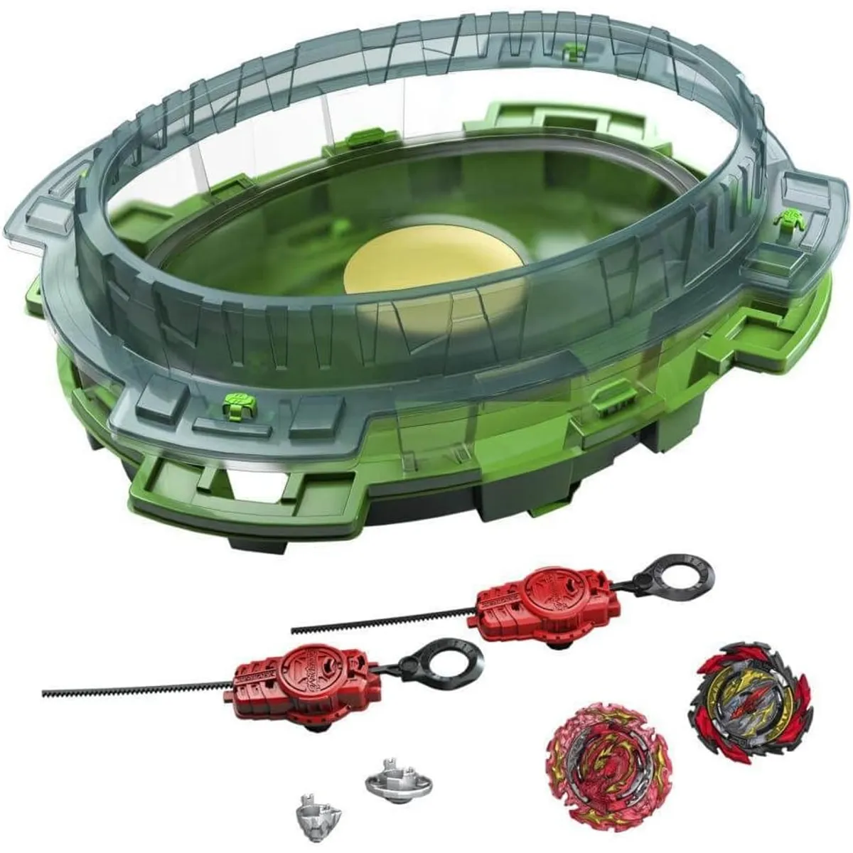 BEYBLADE - Estadio Beyblade Hasbro Burst Quaddrive Doble Piso