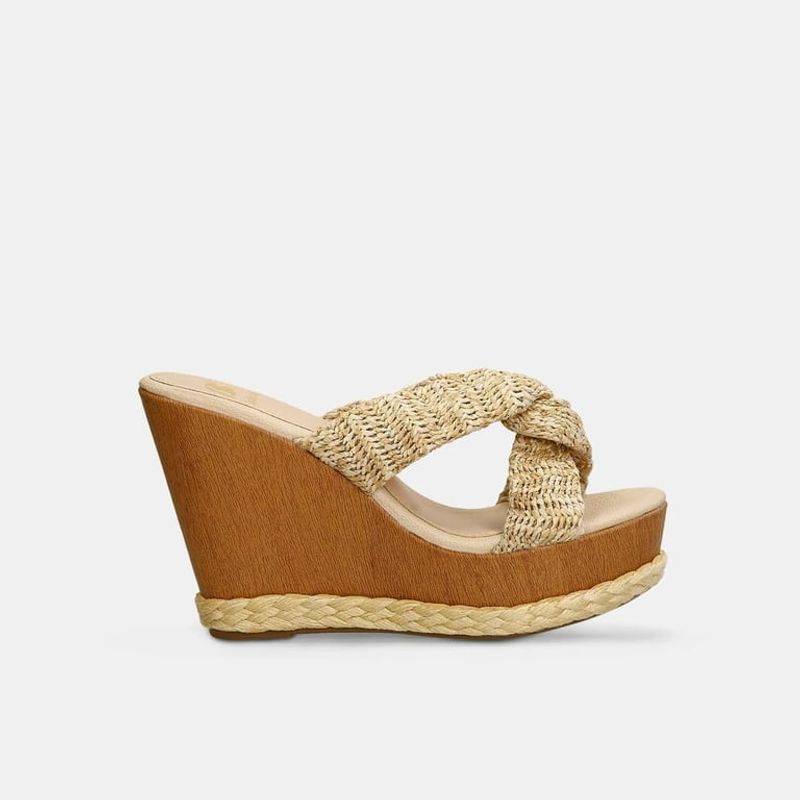 BATA - Sandalias Para Mujer Bata Beige Jemara
