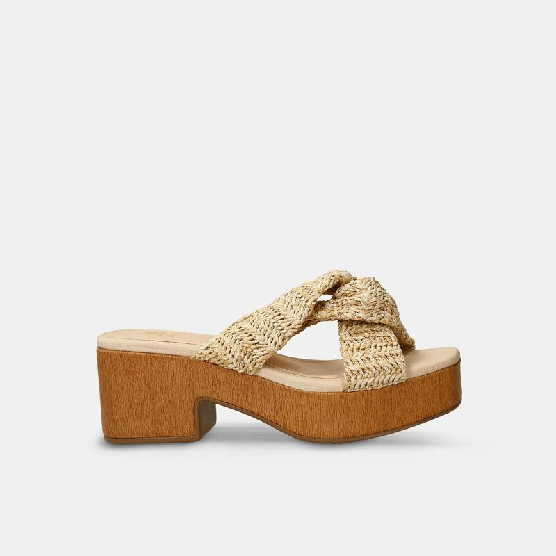 BATA - Sandalias Para Mujer Bata Beige Jylix